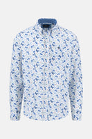 Hemd met lange mouwen - Blauw