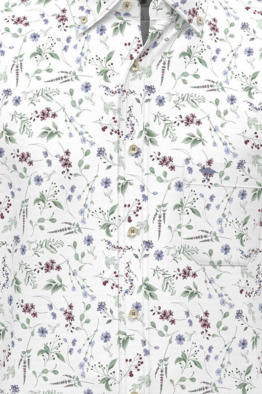 Chemise à manches longues - Blanc