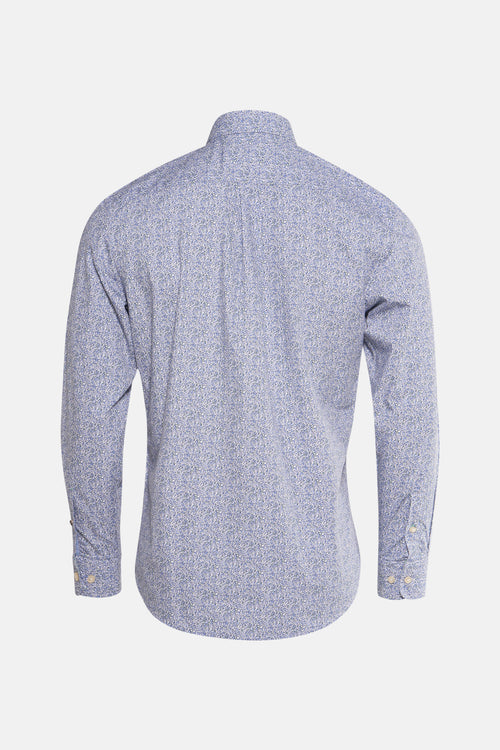 Hemd met lange mouwen - Blauw