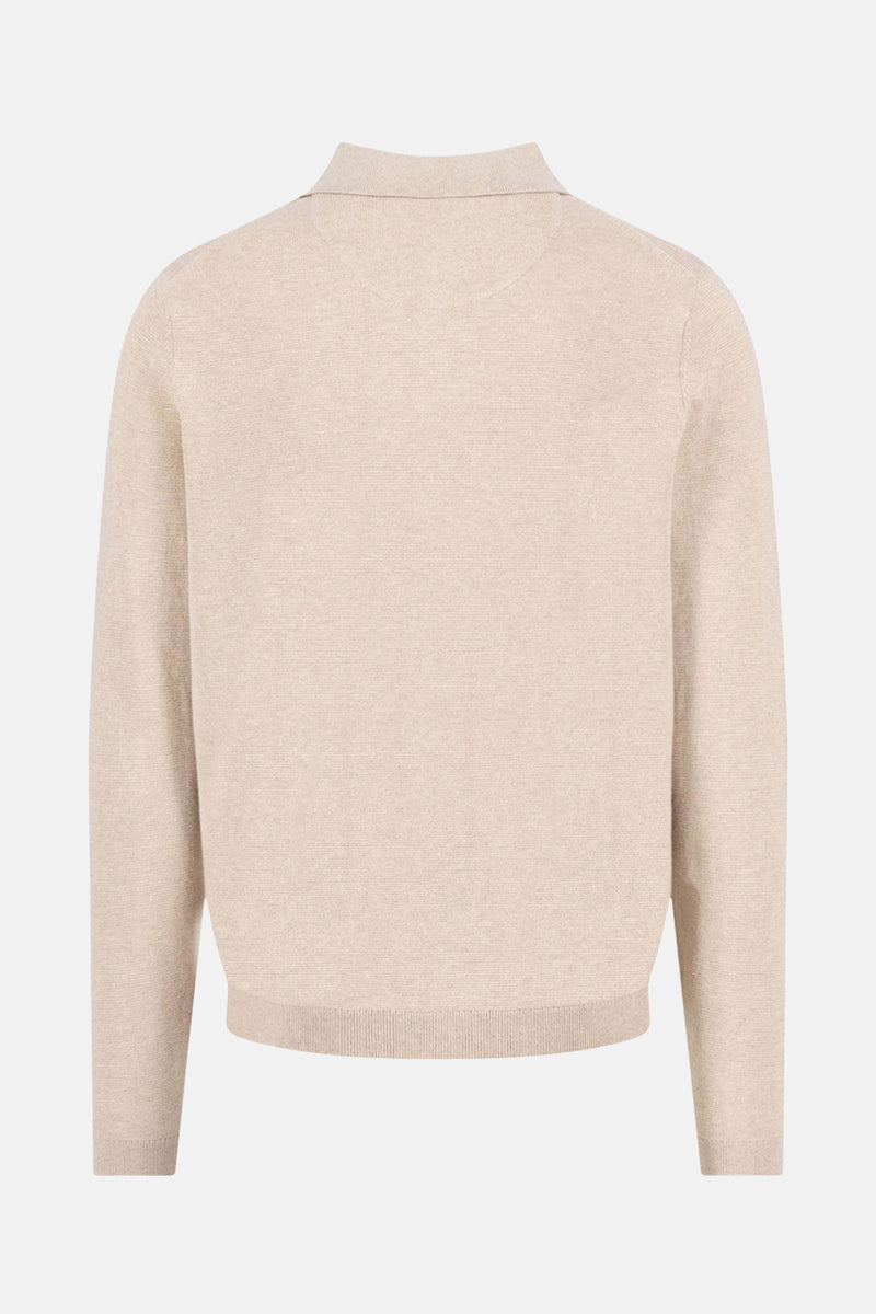 Pull met rolkraag - beige