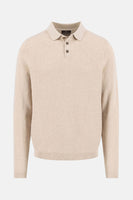 Pull met rolkraag - beige