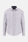 Multikleuren overhemd met lange mouwen van FYNCH-HATTON met all-over bloemenprint.