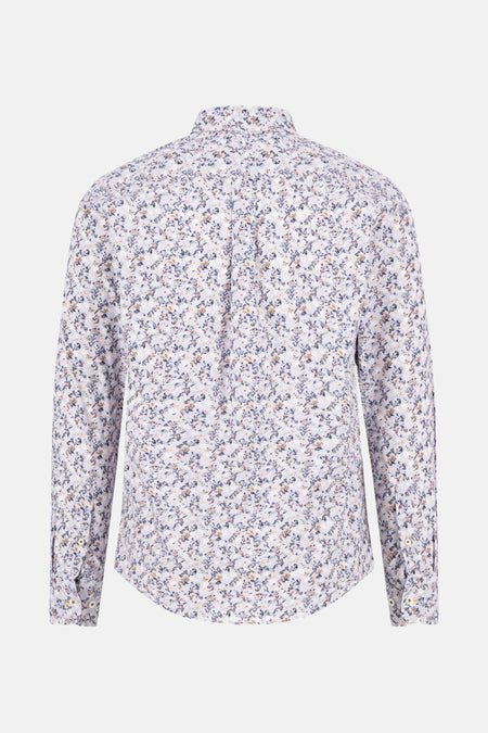 Chemise à manches longues multicolore de FYNCH-HATTON avec motif floral all over.
