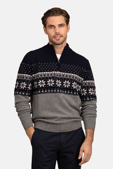 Pull met ronde hals - Multicolor