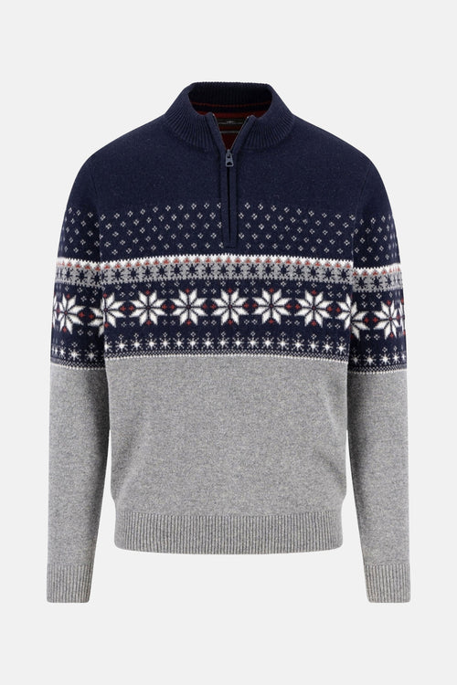 Pull met ronde hals - Multicolor