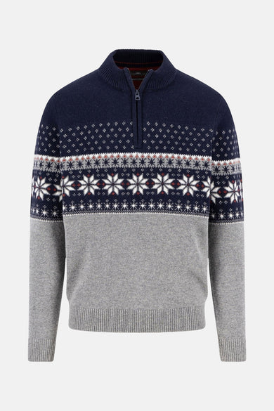 Pull met ronde hals - Multicolor