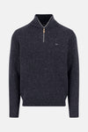 Trui met rolkraag blauw - FYNCH-HATTON