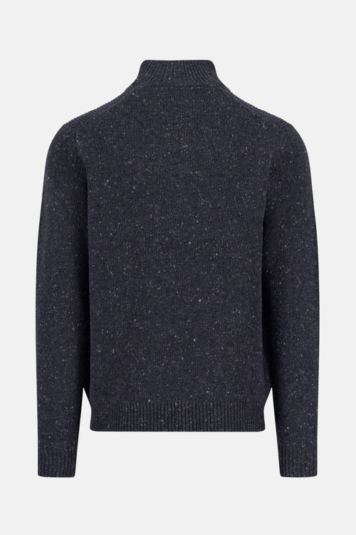 Trui met rolkraag blauw - FYNCH-HATTON