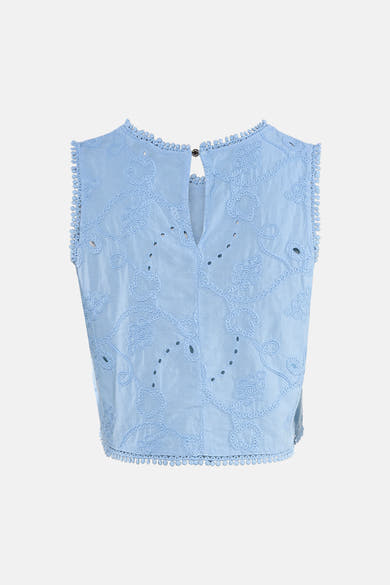 Blouse - bleu