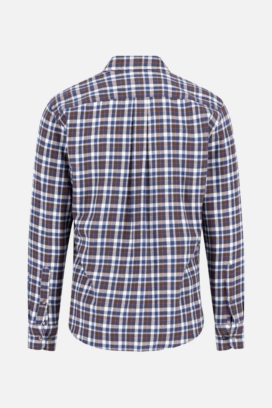 Multikleuren overhemd met lange mouwen van FYNCH-HATTON, ruitpatroon met knopen aan de manchetten.
