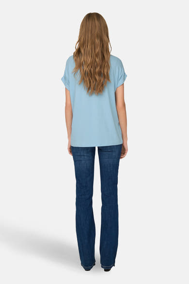T-shirt met korte mouwen - blauw