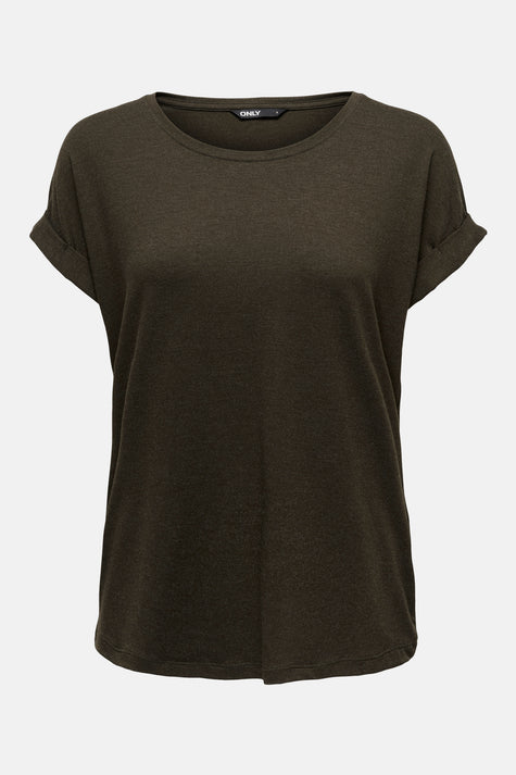 T-shirt à manches courtes - brun