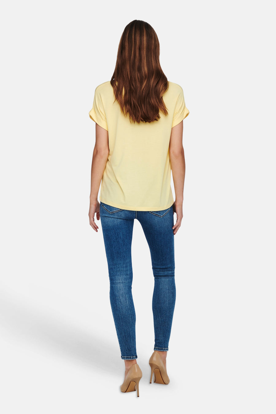 T-shirt à manches courtes - jaune