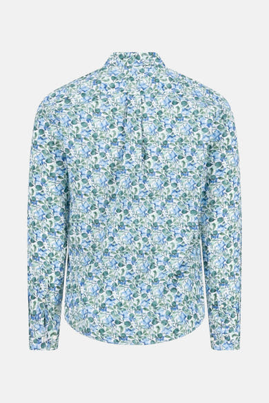 Chemise à manches longues multicolore de FYNCH-HATTON, avec un motif floral sur l'ensemble.