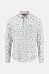 Chemise à manches longues imprimée de FYNCH-HATTON, à motif floral multicolore.
