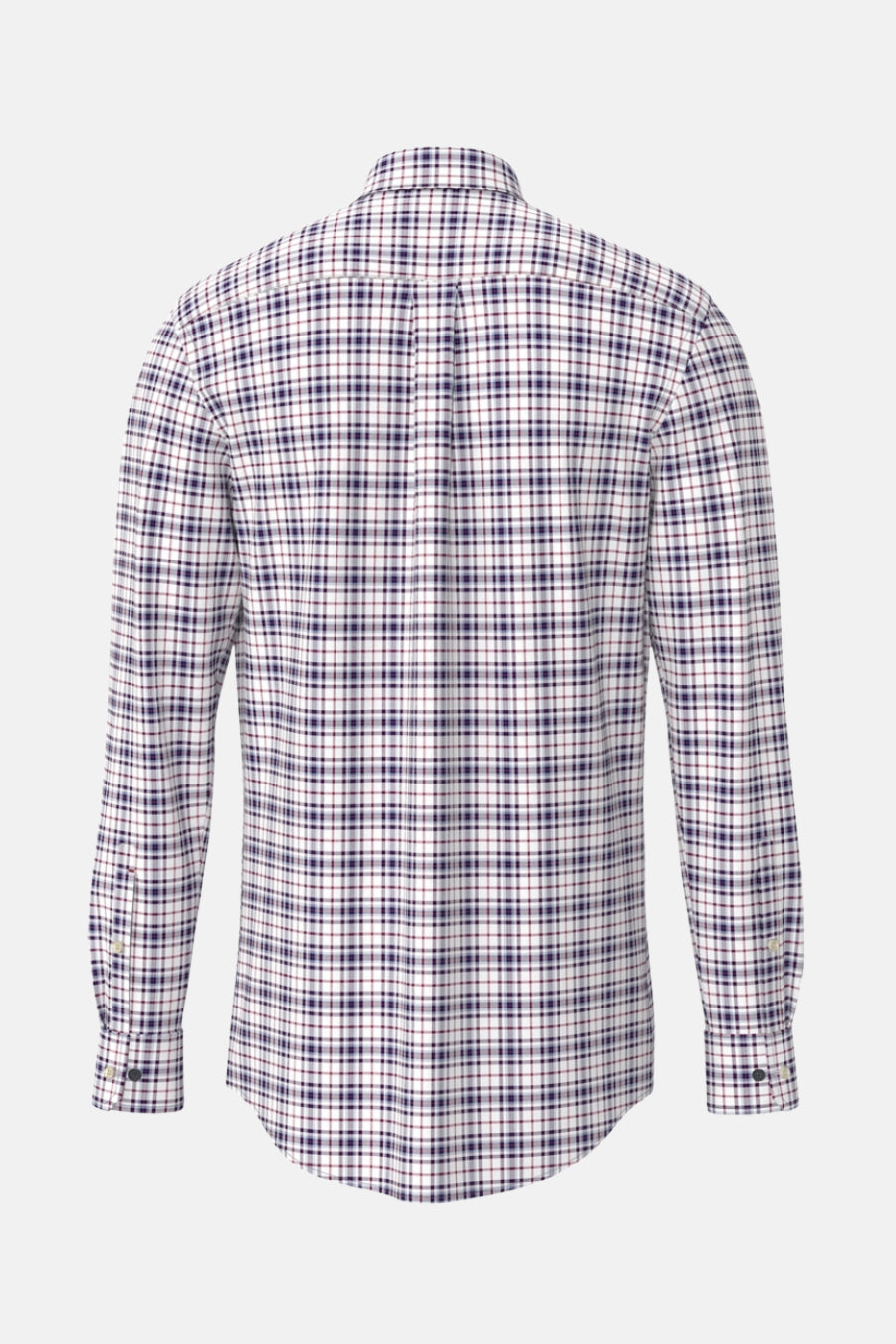Chemise à manches longues multicolore de FYNCH-HATTON, à motif à carreaux.