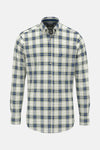 Chemise à manches longues multicolore de FYNCH-HATTON à motif carreaux.