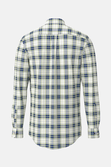 Chemise à manches longues multicolore de FYNCH-HATTON, à carreaux.