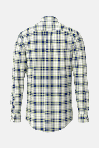 Chemise à manches longues multicolore de FYNCH-HATTON, à carreaux.