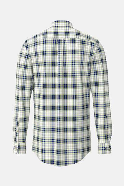 Chemise à manches longues multicolore de FYNCH-HATTON, à carreaux.