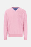 Trui met V-hals Roze - FYNCH-HATTON