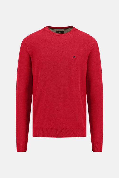 Trui met ronde hals Rood - FYNCH-HATTON