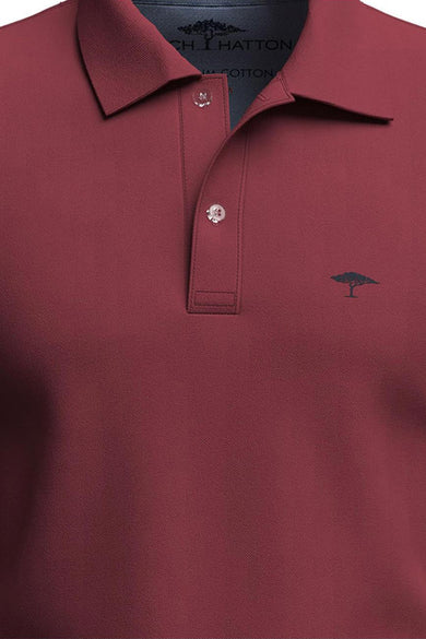 Polo met korte mouwen - Bordeaux