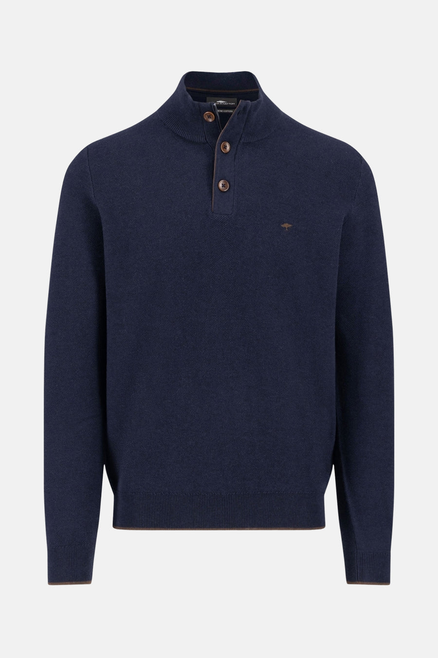 Pull à col roulé - bleu
