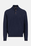 Pull col roulé bleu - FYNCH-HATTON