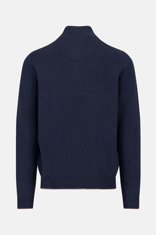 Pull col roulé bleu - FYNCH-HATTON