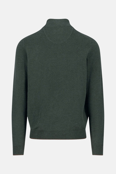 Pull à col roulé kaki de FYNCH-HATTON, vue arrière.