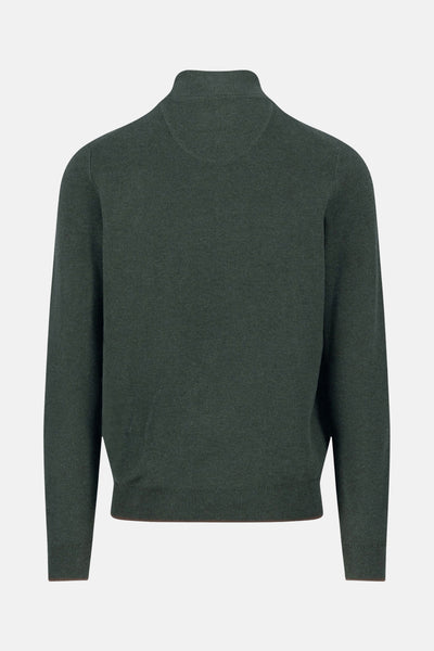 Pull à col roulé kaki de FYNCH-HATTON, vue arrière.