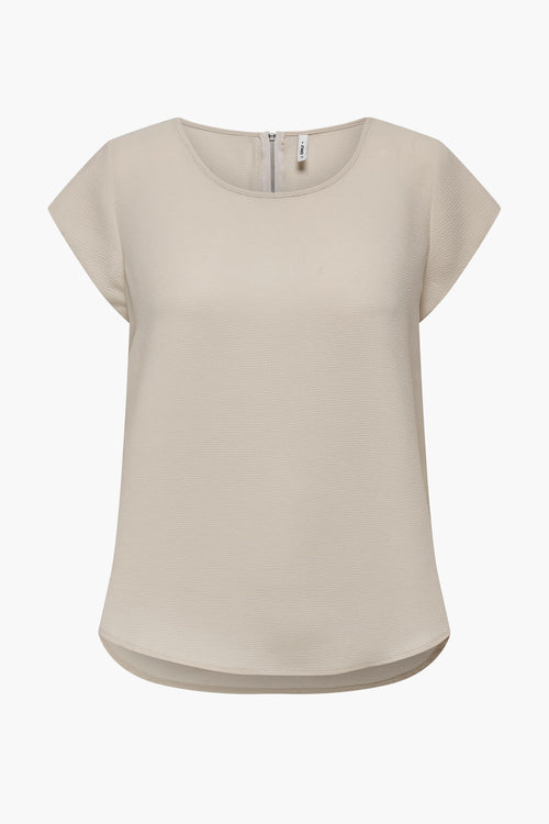 Chemisier (manches courtes) Beige - ONLY®