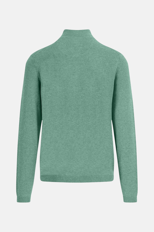 Pull met rolkraag - green