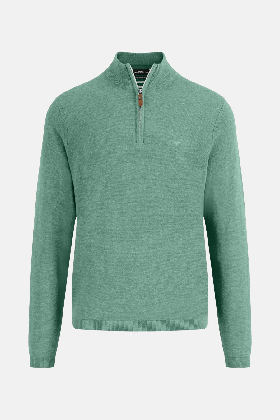 Pull met rolkraag - green