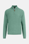Pull met rolkraag - green