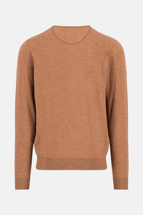 Pull à col en V - orange