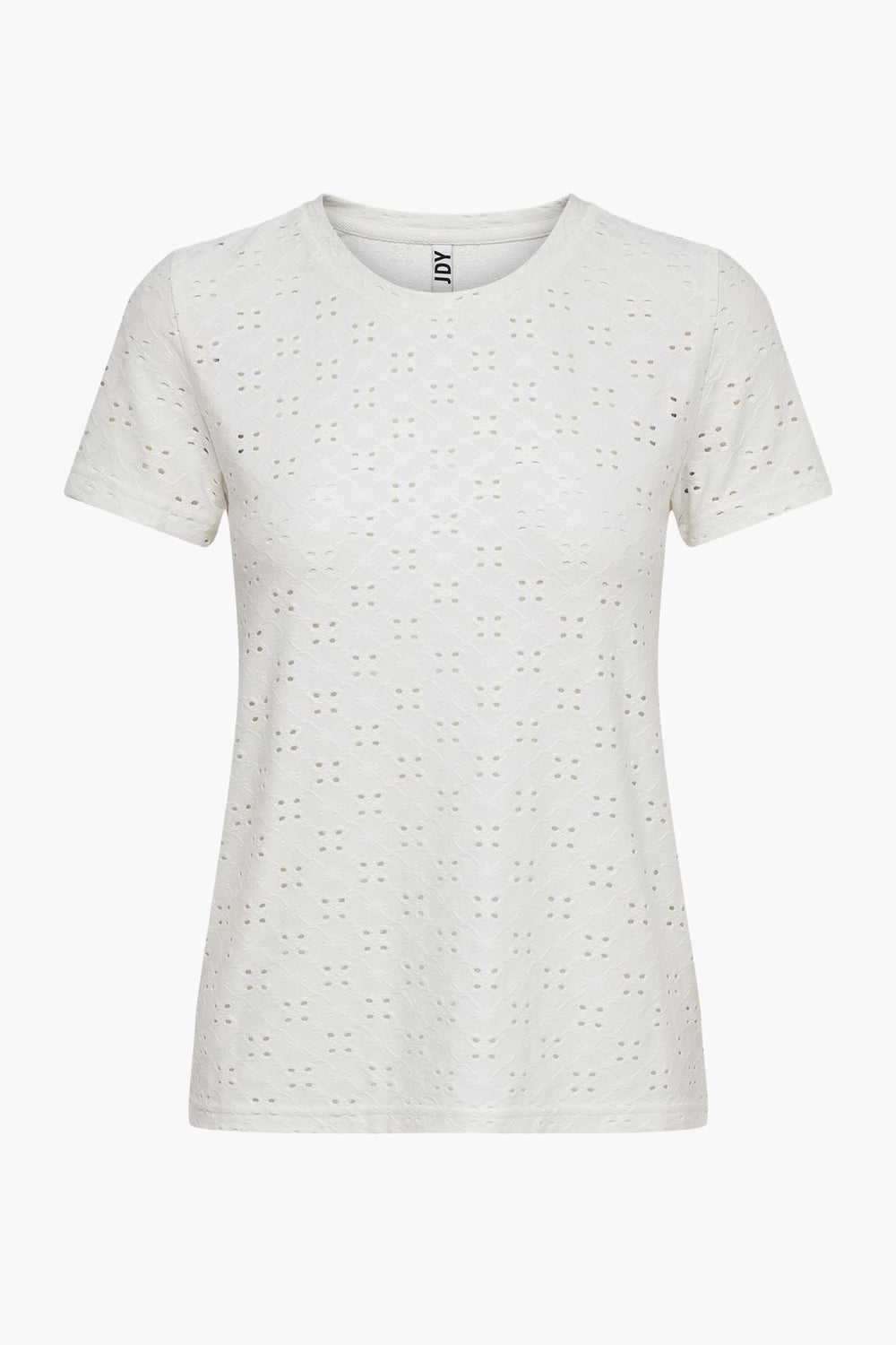 Top uni manches courtes Blanc - JDY