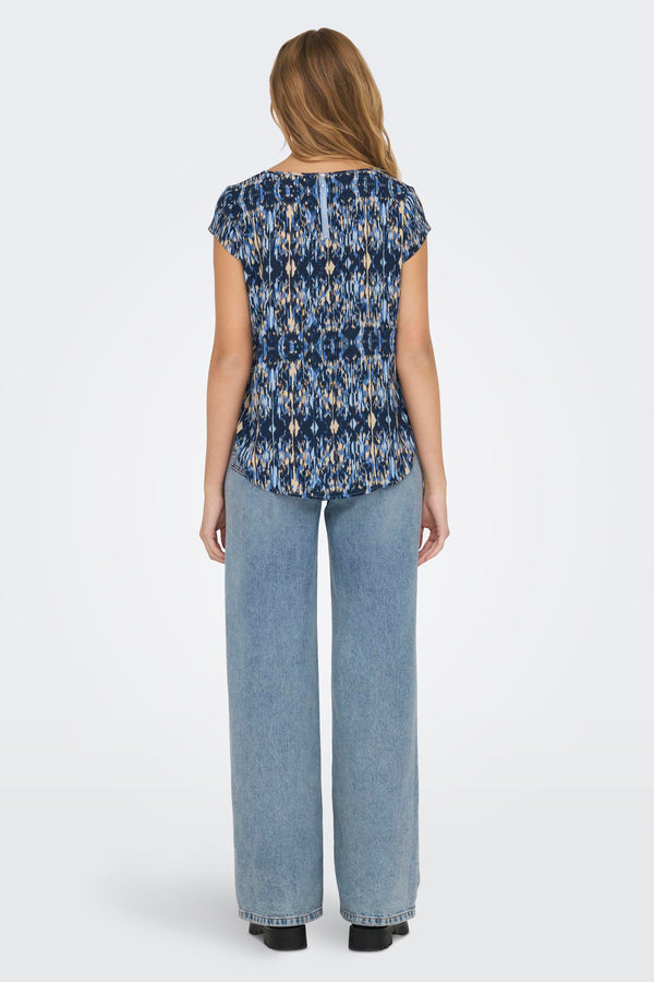 Chemisier (manches courtes) Bleu - ONLY®