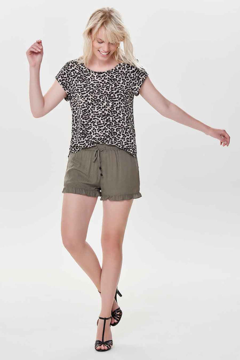 Blouse &agrave; manches courtes - brun - ONLY® - 2