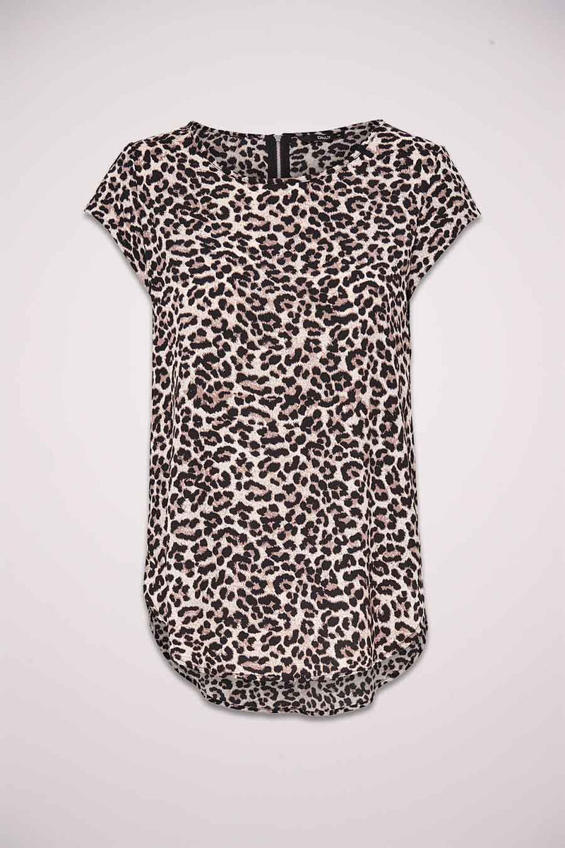 Blouse &agrave; manches courtes - brun - ONLY® - 7