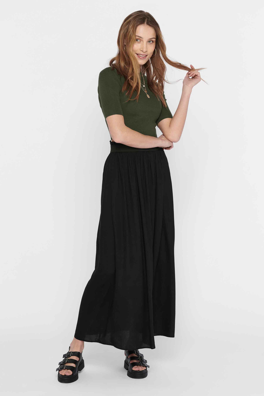 ONLVENEDIG LIFE LONG SKIRT WVN NOOS