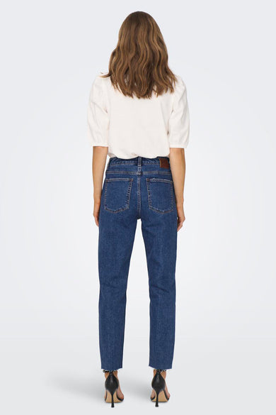 Straight jeans - DARK BLUE DENIM