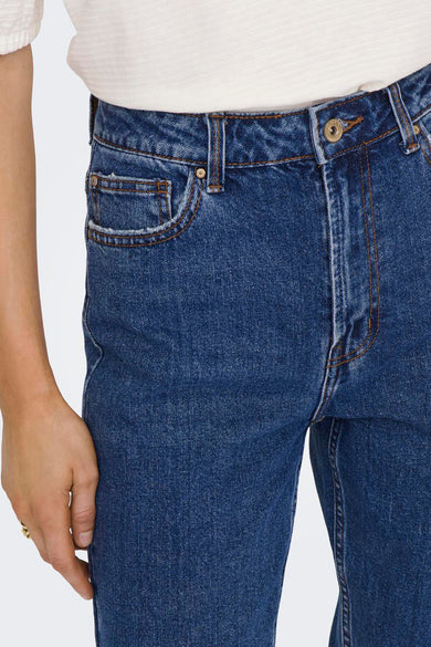 Straight jeans - DARK BLUE DENIM