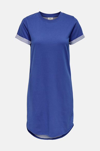 Robe à manches courtes - bleu