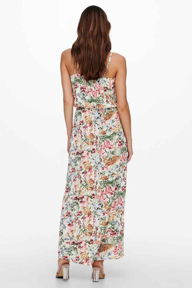 Robe midi - blanc