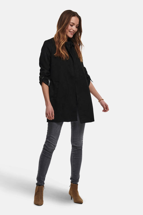 ONLJOLINE FAUX SUEDE COAT LIFE CC OTW