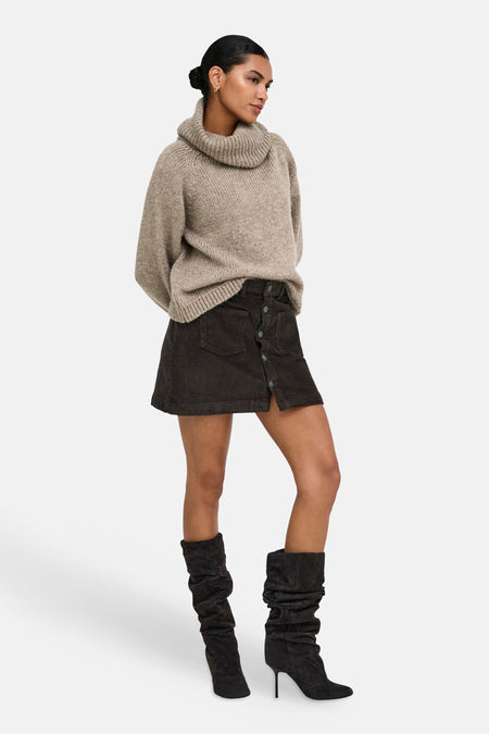 Dames tops rok casual bruin - ONLY®