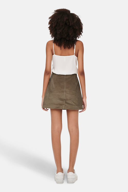 Korte rok - Bruin