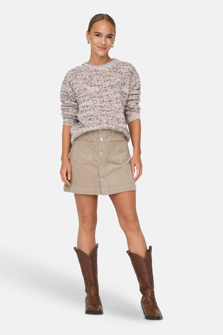 Dames tops rok casual beige - ONLY®